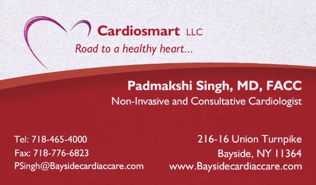 Padmakshi Singh, MD, FACC ; Bayside Cardiac Care 5