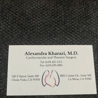 Alexandra Kharazi, MD - CVTS Medical Group, La Mesa
