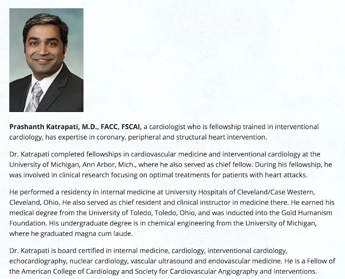 Prashanth Katrapati, M.D. 6