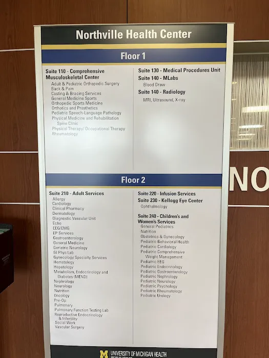 University Of Michigan - Northville Health Center 6