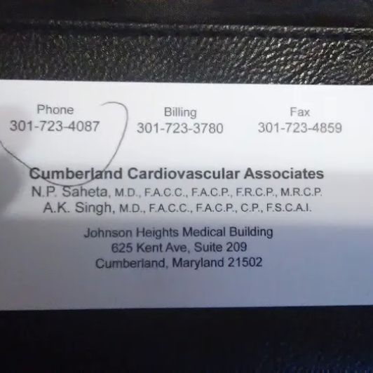 Cumberland Cardiovascular Center , Dr. Anil K. Singh, MD