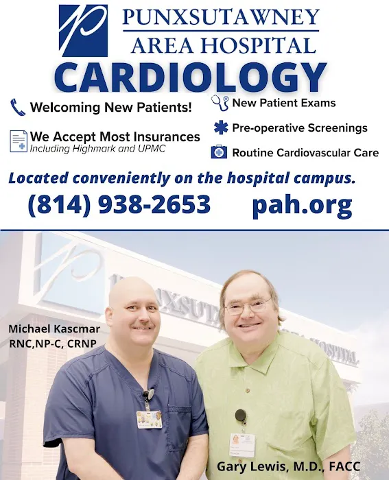 Punxsutawney Area Hospital Cardiology Department 0