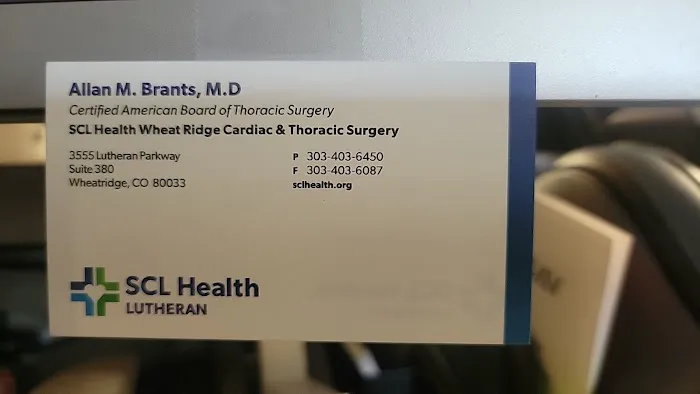 Allan M. Brants, MD 1