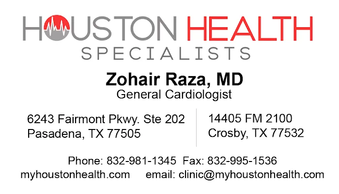Houston Health Specialists Crosby - Dr. Zohair Raza 4