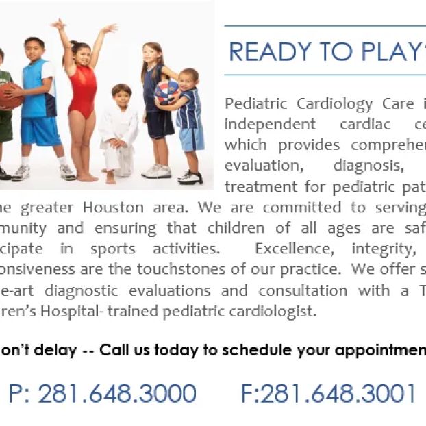 Pediatric Cardiology Care