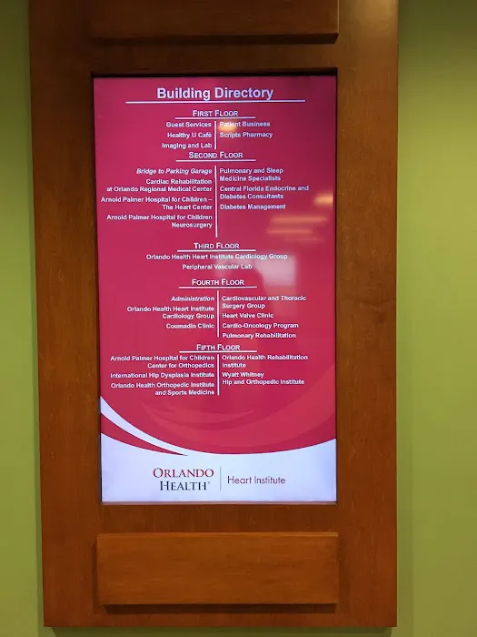 Orlando Health Heart & Vascular Institute Outpatient Lab 4