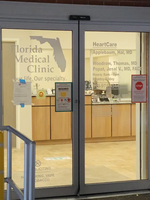 Dr. Jesal V. Popat, M.D. | Florida Medical Clinic Cardiology 2