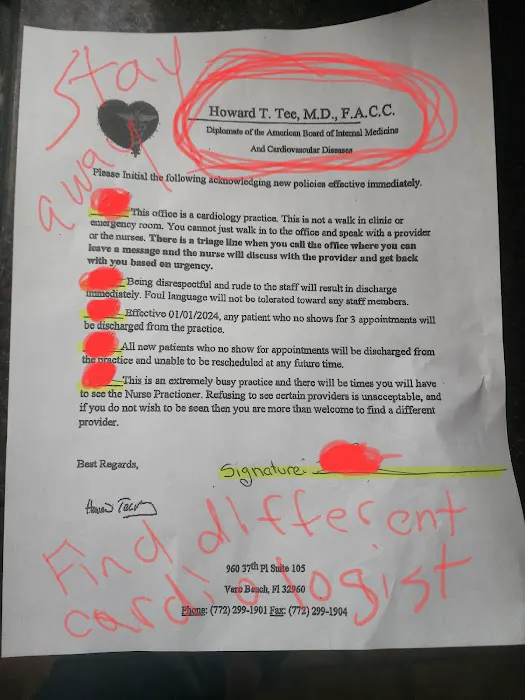 Howard Tee, MD, FACC, FACP 0