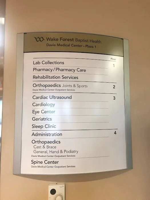 Atrium Health Wake Forest Baptist Cardiology - Davie 0